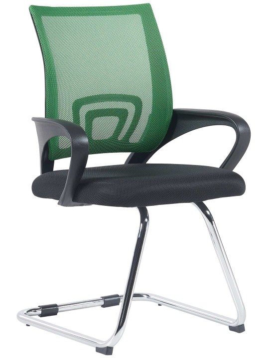 Cadeira para visitantes Eureka, verde