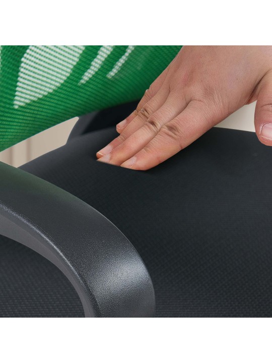 Conjunto de 2 cadeiras para visitantes Eureka, verde