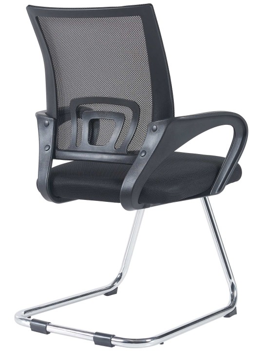 Conjunto de 2 cadeiras para visitantes Eureka, preto