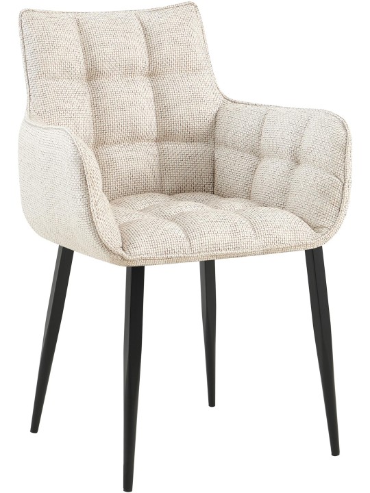 Cadeira Tirana tecido, marfim Cadeira Tirana tecido, marfim