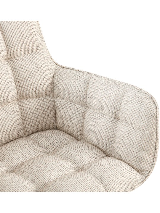 Cadeira Tirana tecido, marfim Cadeira Tirana tecido, marfim