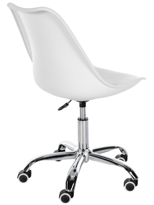 Banqueta de trabalho Laflin, branco