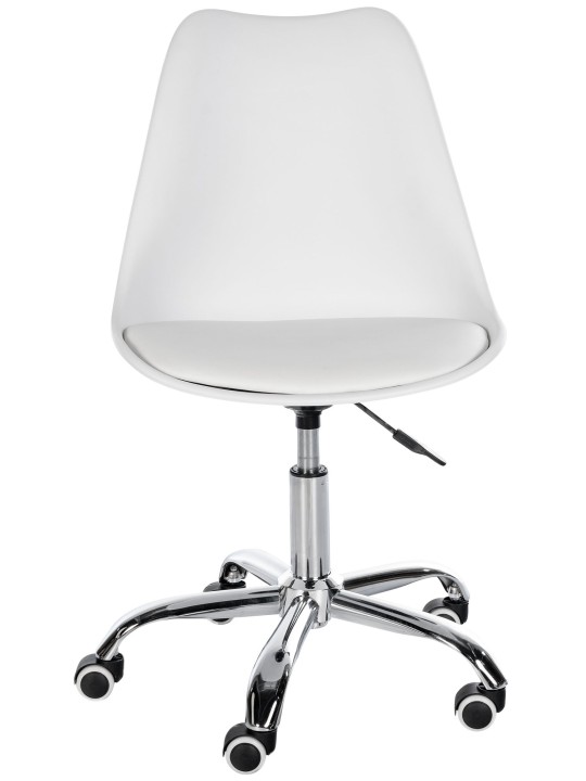 Banqueta de trabalho Laflin, branco