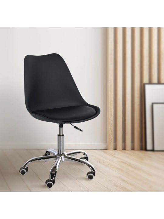 Banqueta de trabalho Laflin, preto Banqueta de trabalho Laflin, preto