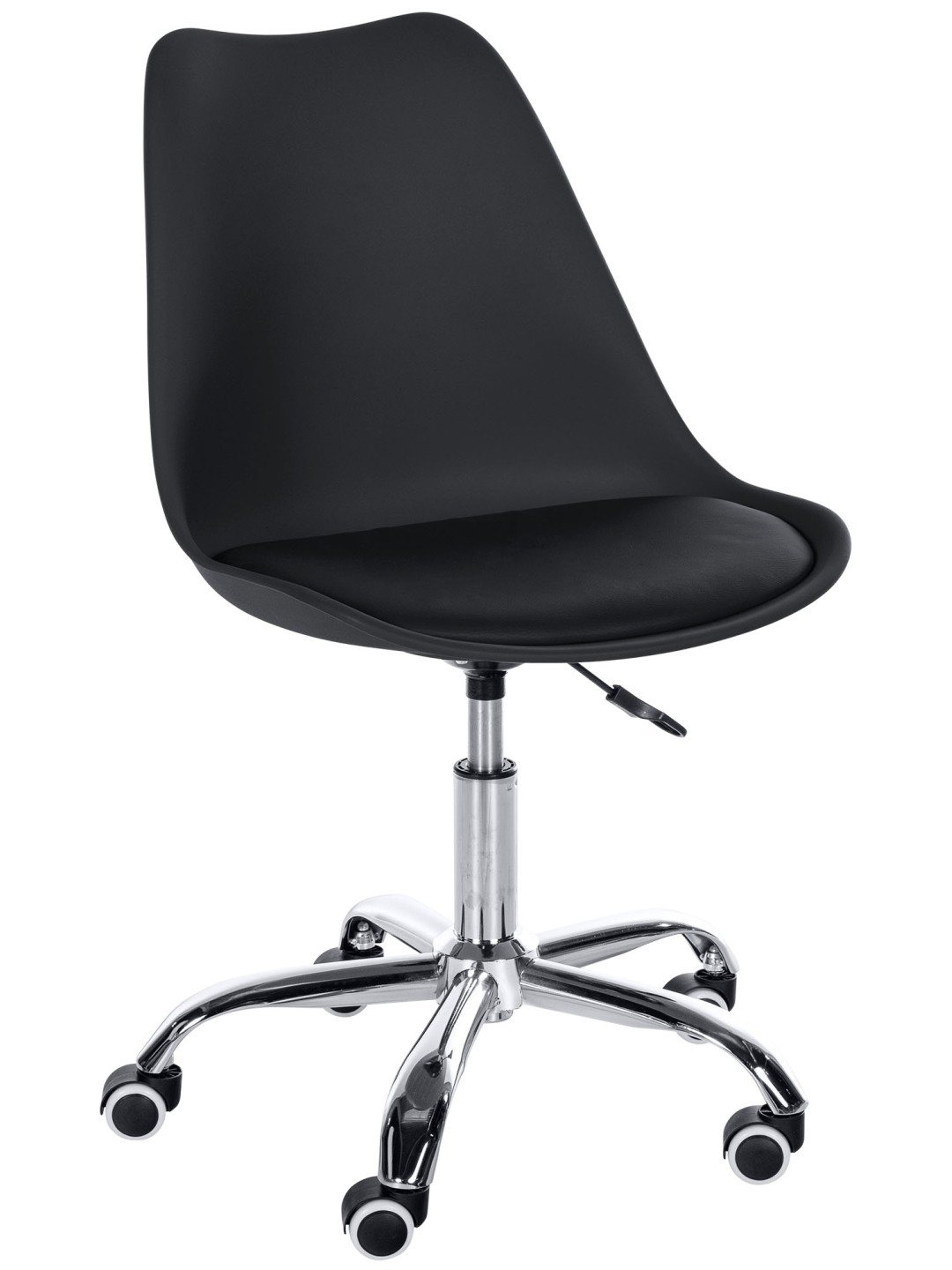 Banqueta de trabalho Laflin, preto