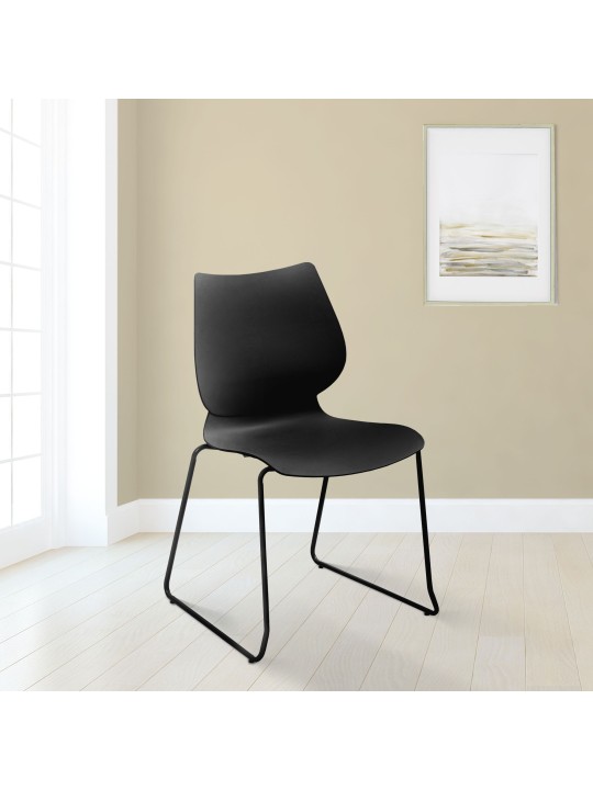 Cadeira Houma, preto
