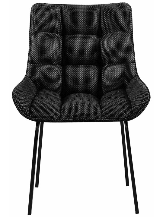 Cadeira Saranda tecido, cinza titânio