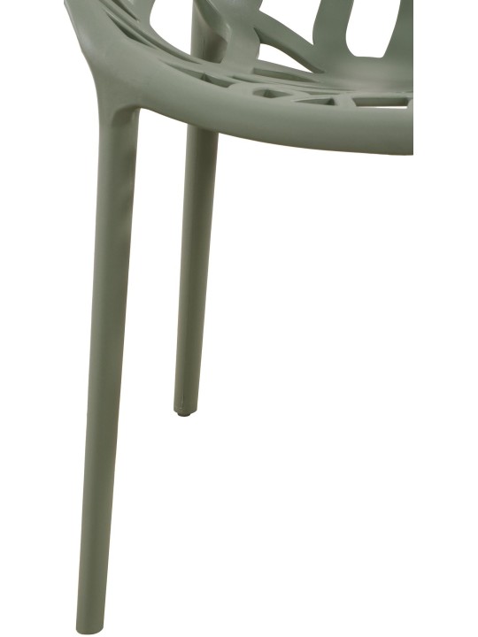 Conjunto de 4 cadeiras Hope, oliva