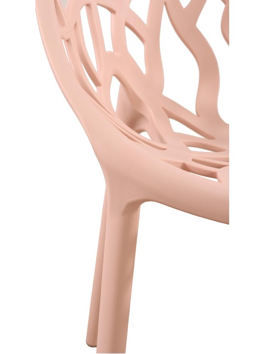 Conjunto de 4 cadeiras Hope, rosa