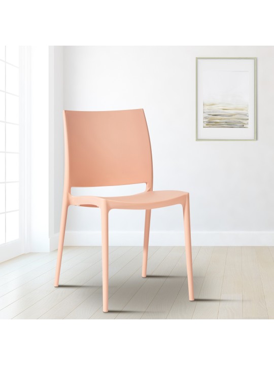 Cadeira meton, pêssego