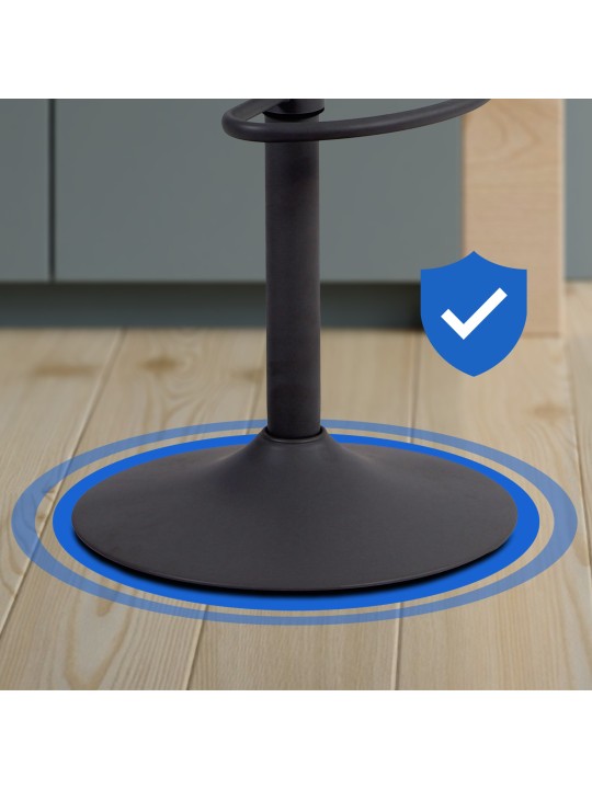 Conjunto de 2 bancos altos Aveiro, preto Conjunto de 2 bancos altos Aveiro, preto