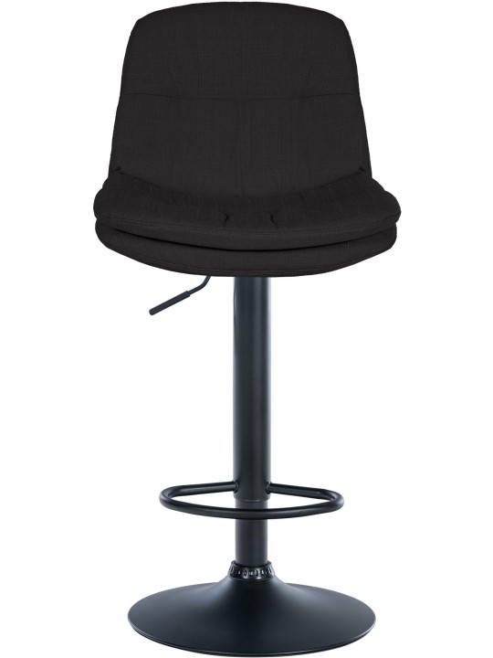 Banqueta alta tecido louro, preto