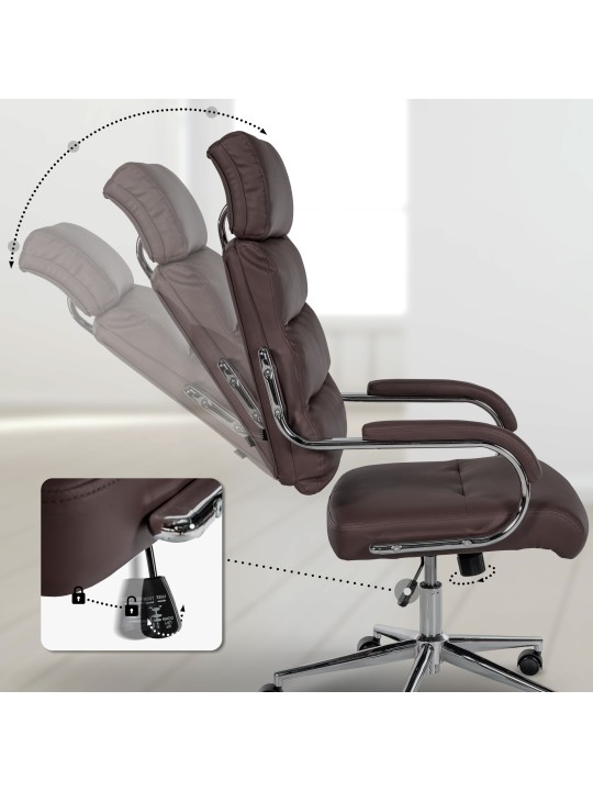 Cadeira de escritório Campo, castanho Cadeira de escritório Campo, castanho