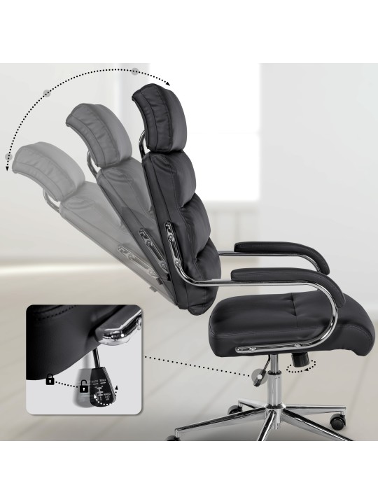 Cadeira de escritório Campo, preto