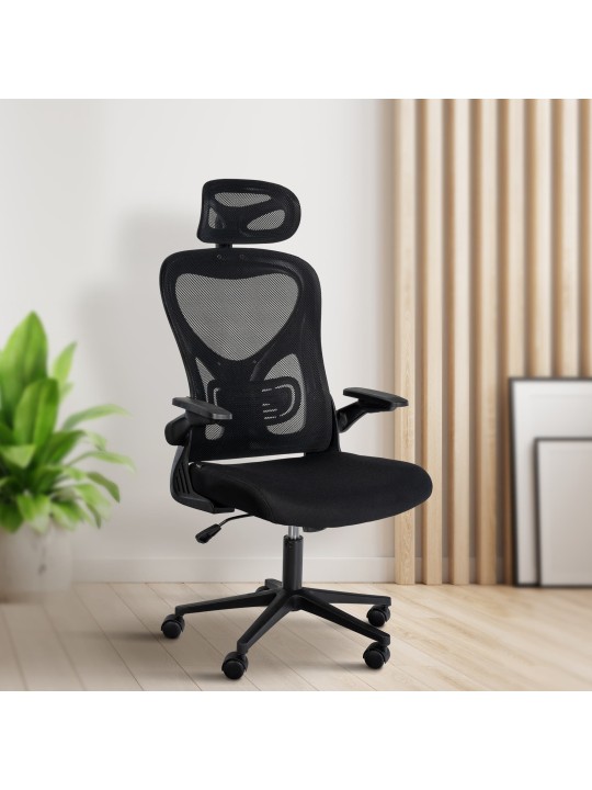 Cadeira de escritório Roseburg, preto