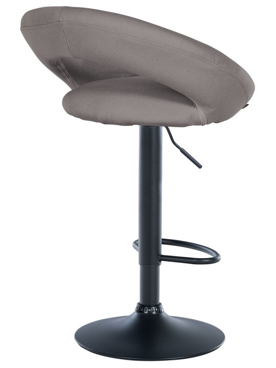 Conjunto de 2 bancos altos tecido Olinda, cinza