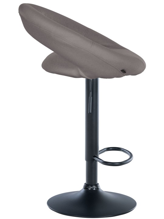 Conjunto de 2 bancos altos tecido Olinda, cinza