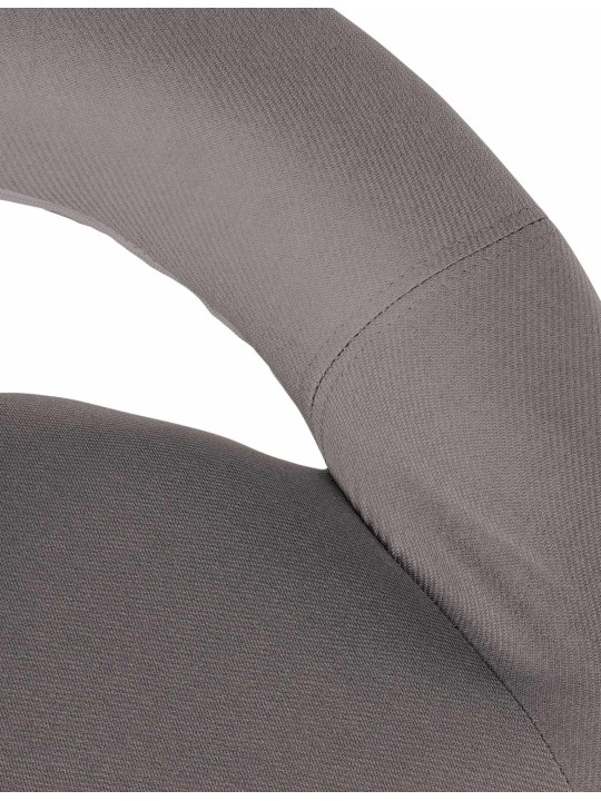 Conjunto de 2 bancos altos tecido Olinda, cinza