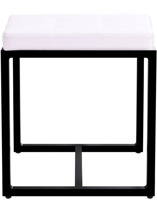 Banqueta Barci B couro sintético, branco Banqueta Barci B couro sintético, branco