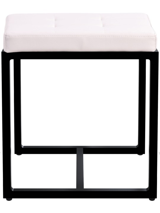 Banqueta Barci B couro sintético, creme Banqueta Barci B couro sintético, creme