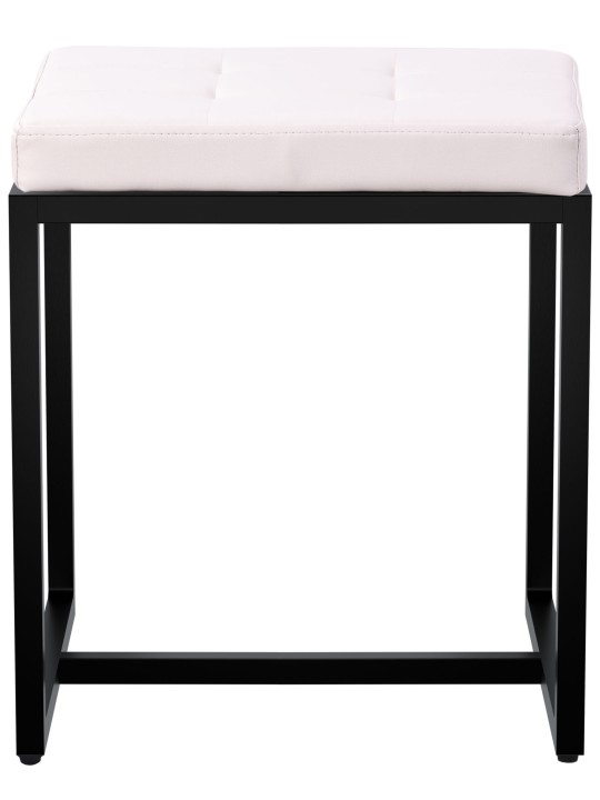 Banqueta Barci B couro sintético, creme Banqueta Barci B couro sintético, creme