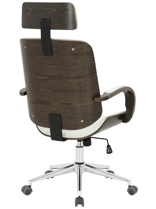 Cadeira de escritório Dayton cinza, branco/cinza