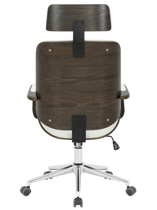 Cadeira de escritório Dayton cinza, branco/cinza