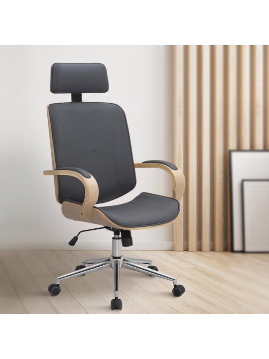 Cadeira de escritório Dayton, natura/grau