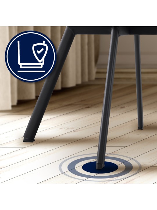 Cadeira da sala de jantar Jordi veludo, creme Cadeira da sala de jantar Jordi veludo, creme