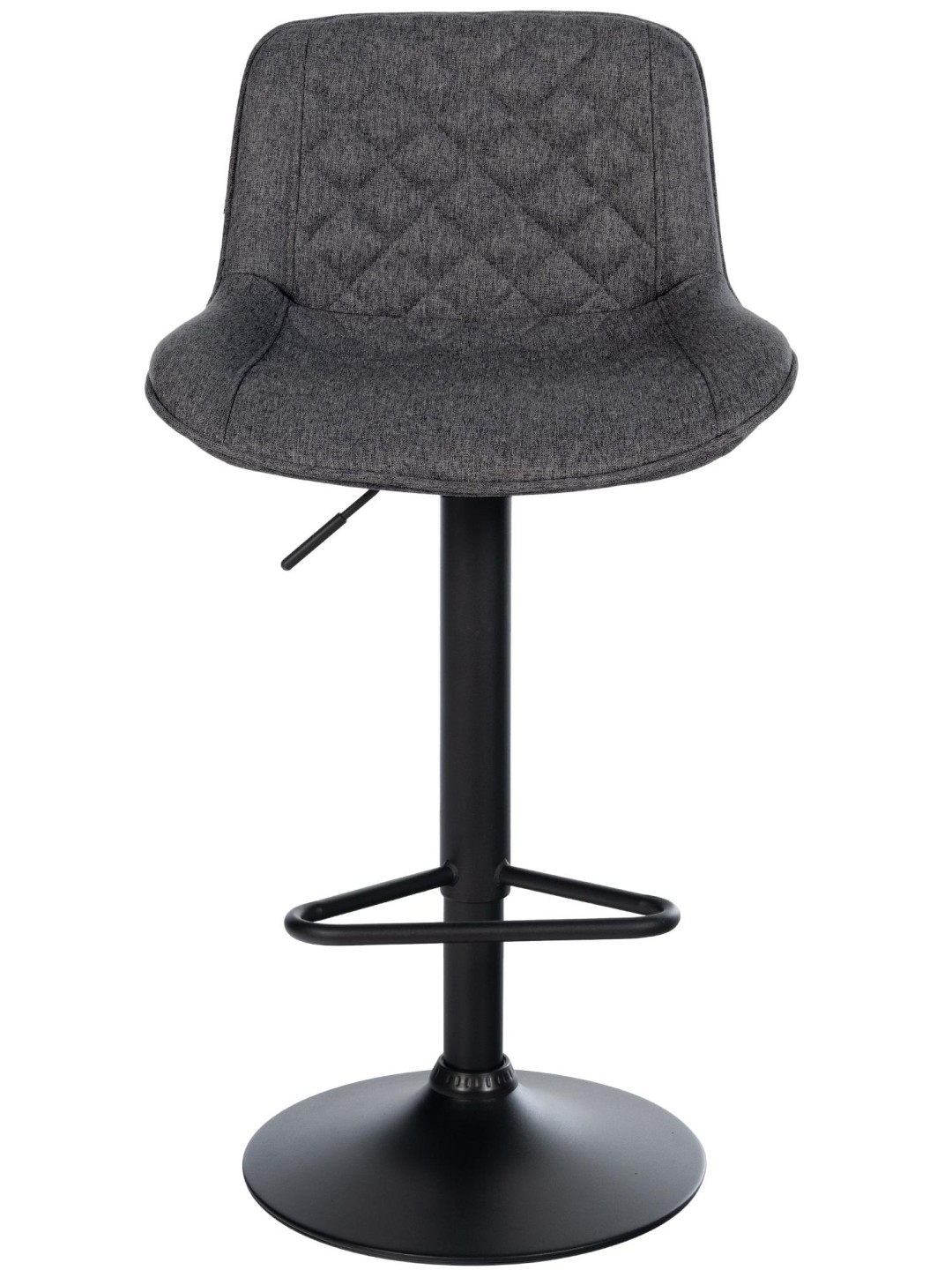 Banqueta alta tecido Kasson, preto