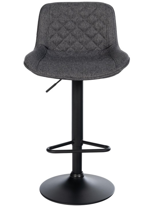 Banqueta alta tecido Kasson, preto