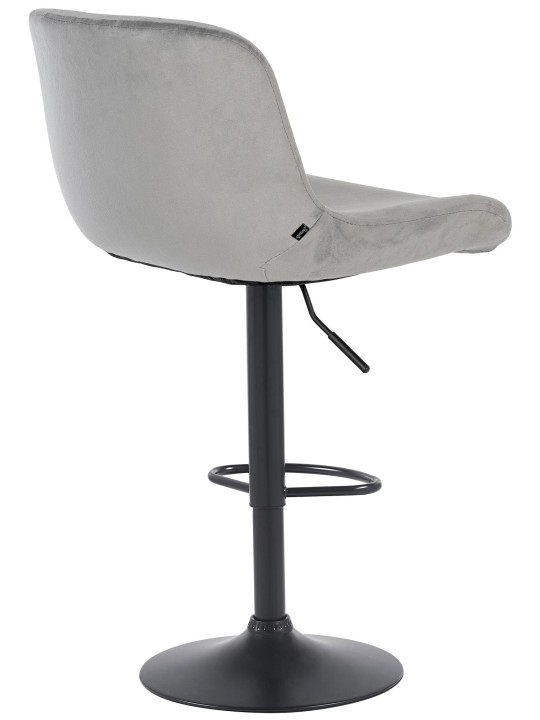 Conjunto de 2 bancos altos Solon, cinza