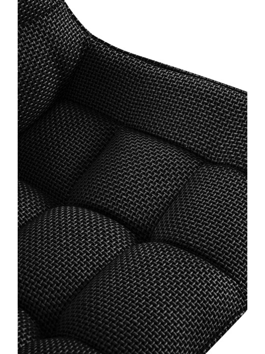 Conjunto de 2 cadeiras tecido Saranda, cinza titânio