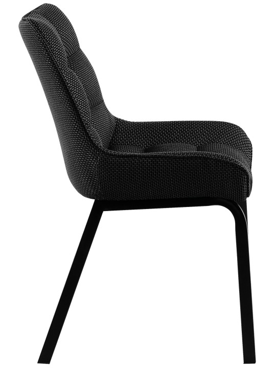 Conjunto de 2 cadeiras tecido Saranda, cinza titânio