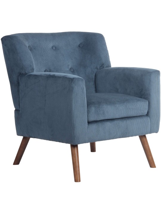 Poltrona Kioni Cordão, azul