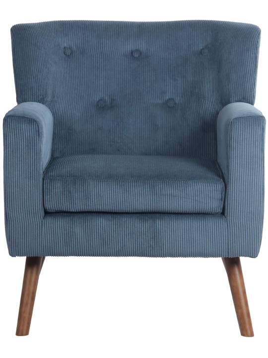 Poltrona Kioni Cordão, azul
