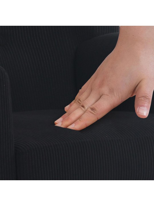 Poltrona Kioni Cordão, preto