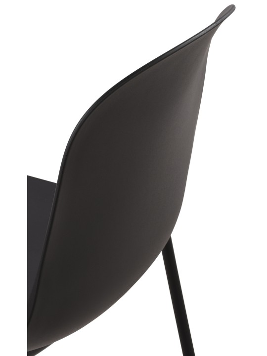 Conjunto de 2 cadeiras Hardin, preto Conjunto de 2 cadeiras Hardin, preto