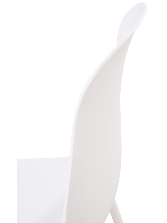 Conjunto de 2 cadeiras Hardin, branco