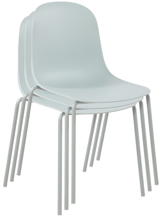 Conjunto de 2 cadeiras Hardin, turquesa