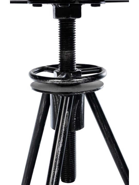 Conjunto de 2 bancos altos Karla, prata