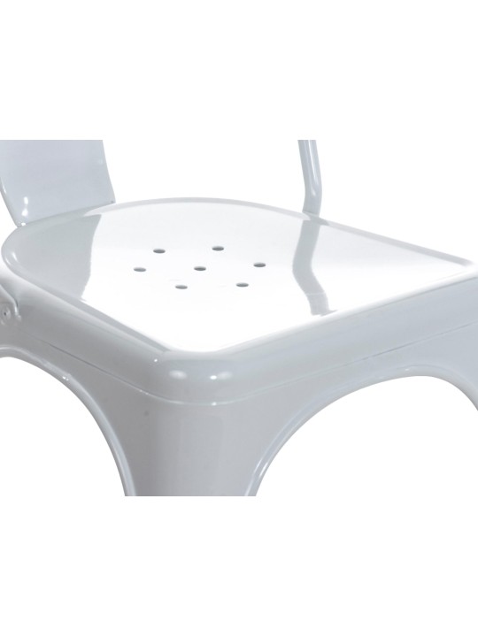 Conjunto de 4 cadeiras Benedict, branco