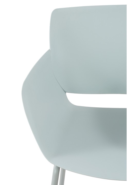 Conjunto de 2 cadeiras Alpena, turquesa Conjunto de 2 cadeiras Alpena, turquesa