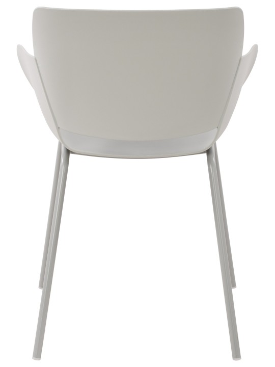 Conjunto de 2 cadeiras Alpena, cinza claro Conjunto de 2 cadeiras Alpena, cinza claro
