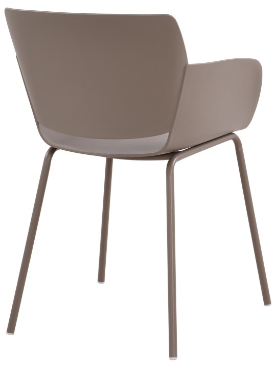 Conjunto de 2 cadeiras Alpena, taupe