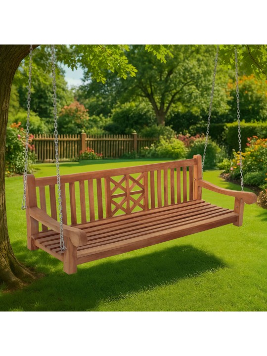 Banco de balanço Farm 200 cm, teca Banco de balanço Farm 200 cm, teca