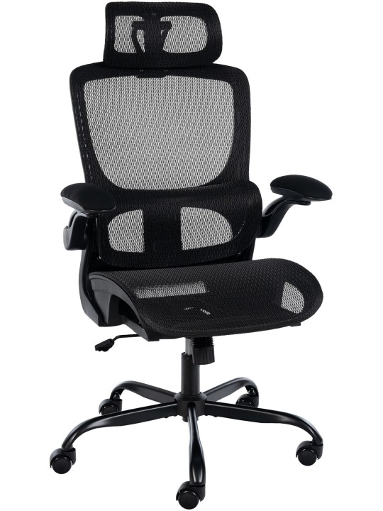 Cadeira de escritório Kaylee, preto