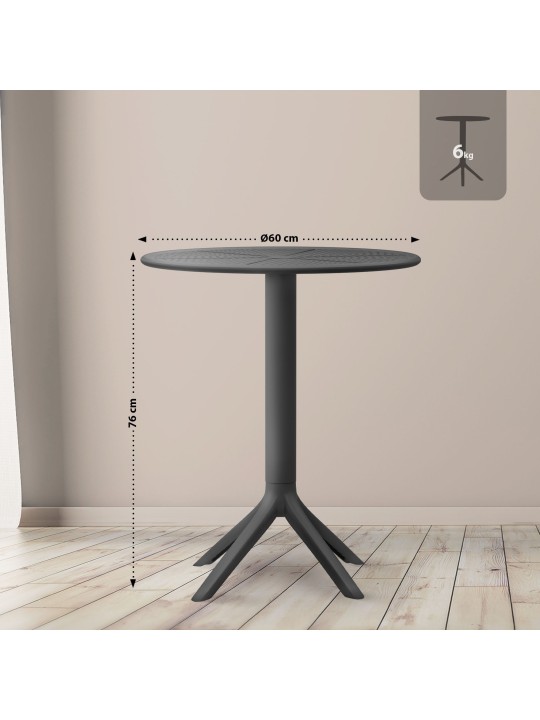 Grupo de assentos Hoscana, preto