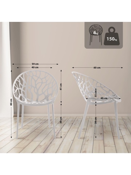 Grupo de assentos Hoscana, branco Grupo de assentos Hoscana, branco