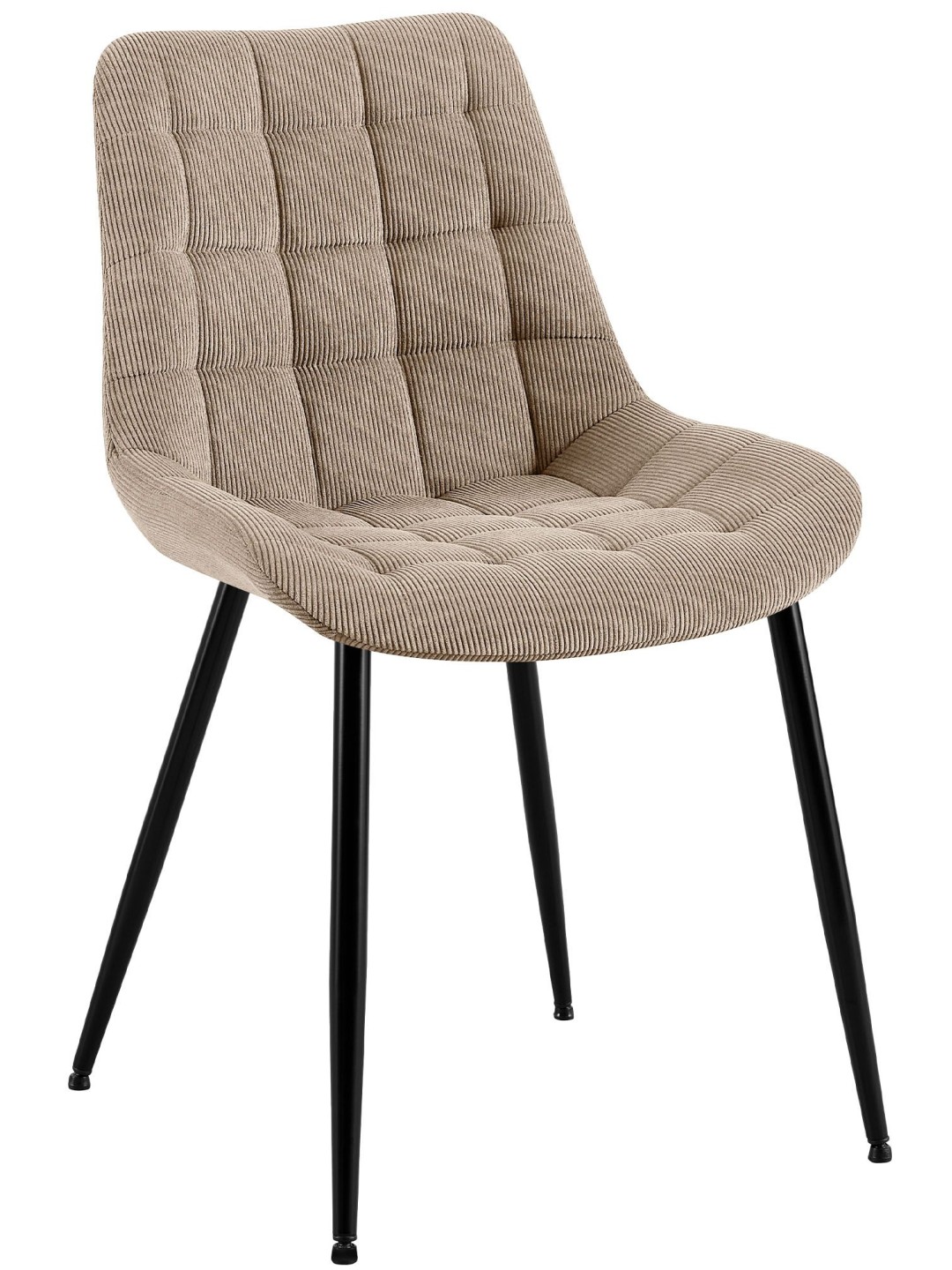 Cadeira de jantar Sardna Cord, taupe